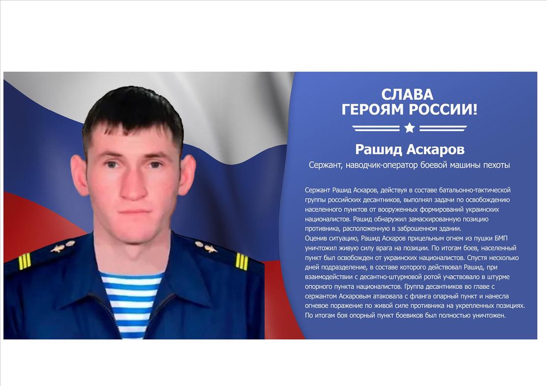 Проект слава героям россии