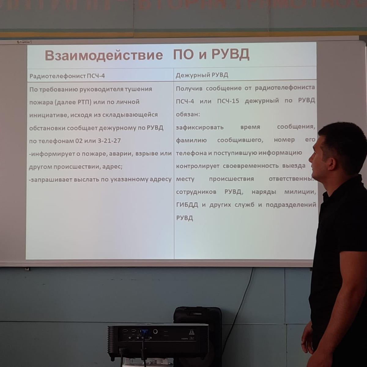 Защита ВКР в группе № 50 по специальности 20.02.04 Пожарная безопасность