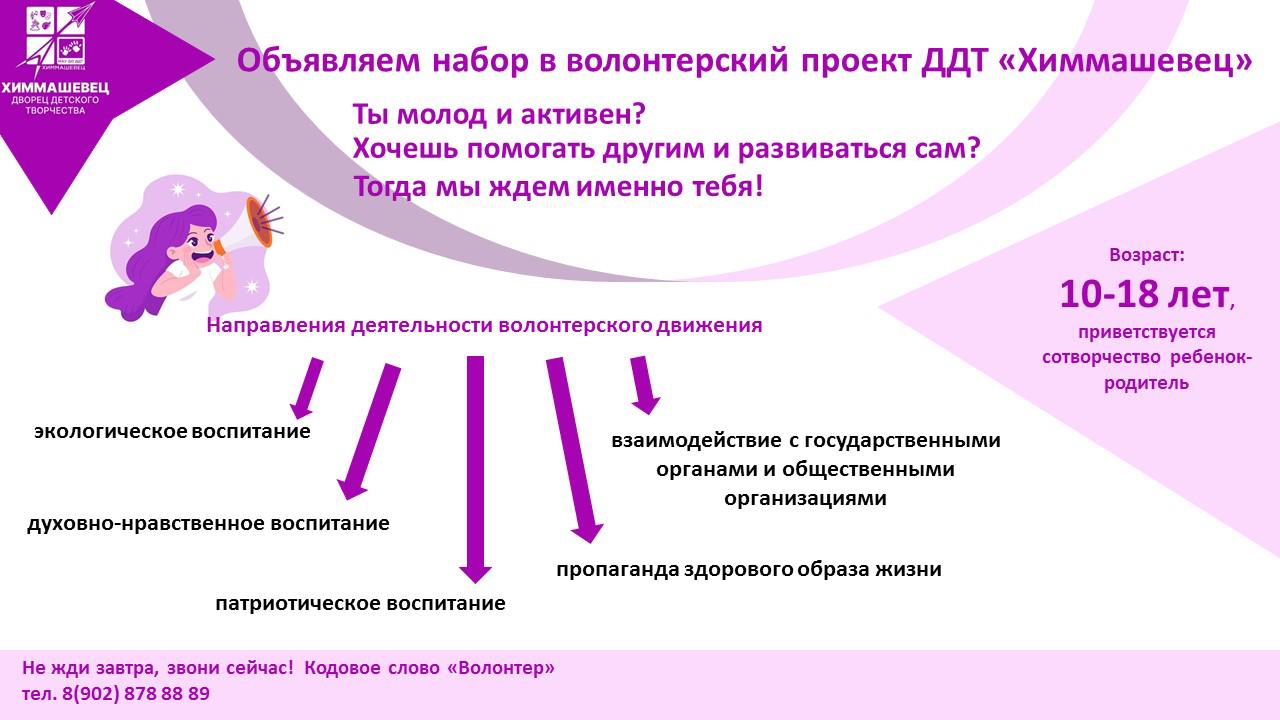 Как создать волонтерский проект