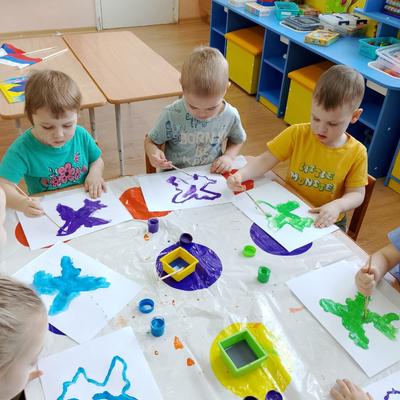 Лепка самолет во второй младшей группе